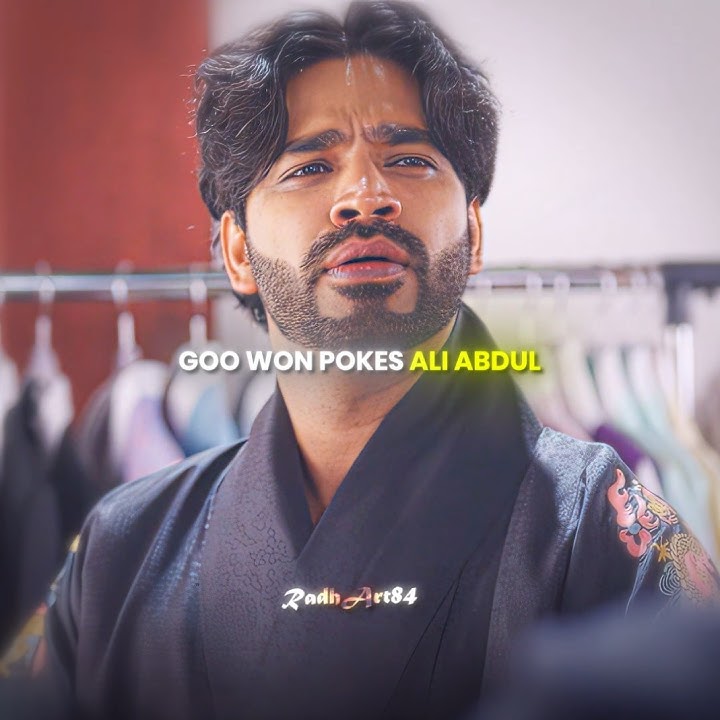Goo Won Pokes Ali Abdul 😂 (Player 199) | LUNA BALA (Slowed) #squidgame #kdrama #shorts
