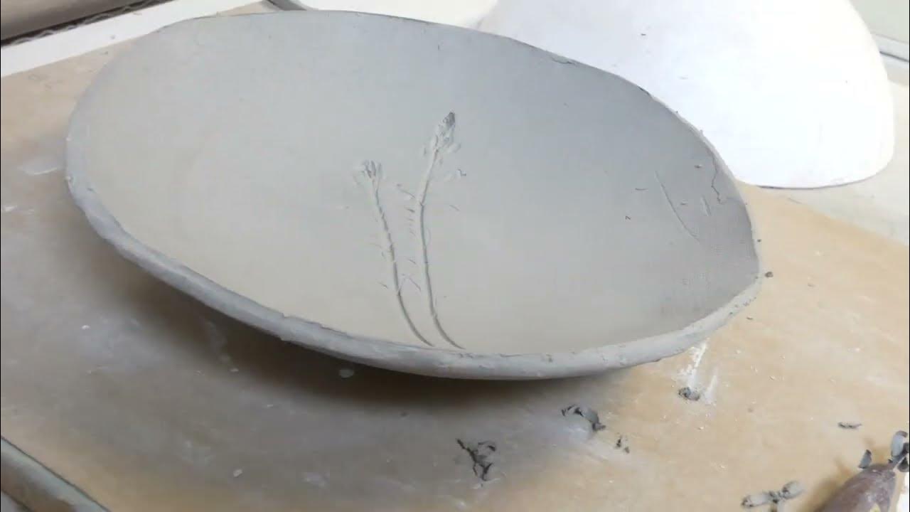 How I make Ceramic bowl on a drape mold. YouTube