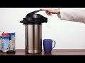 Aladdin 3L Stainless Steel Insulated Airpot - Coffee/Tea Server