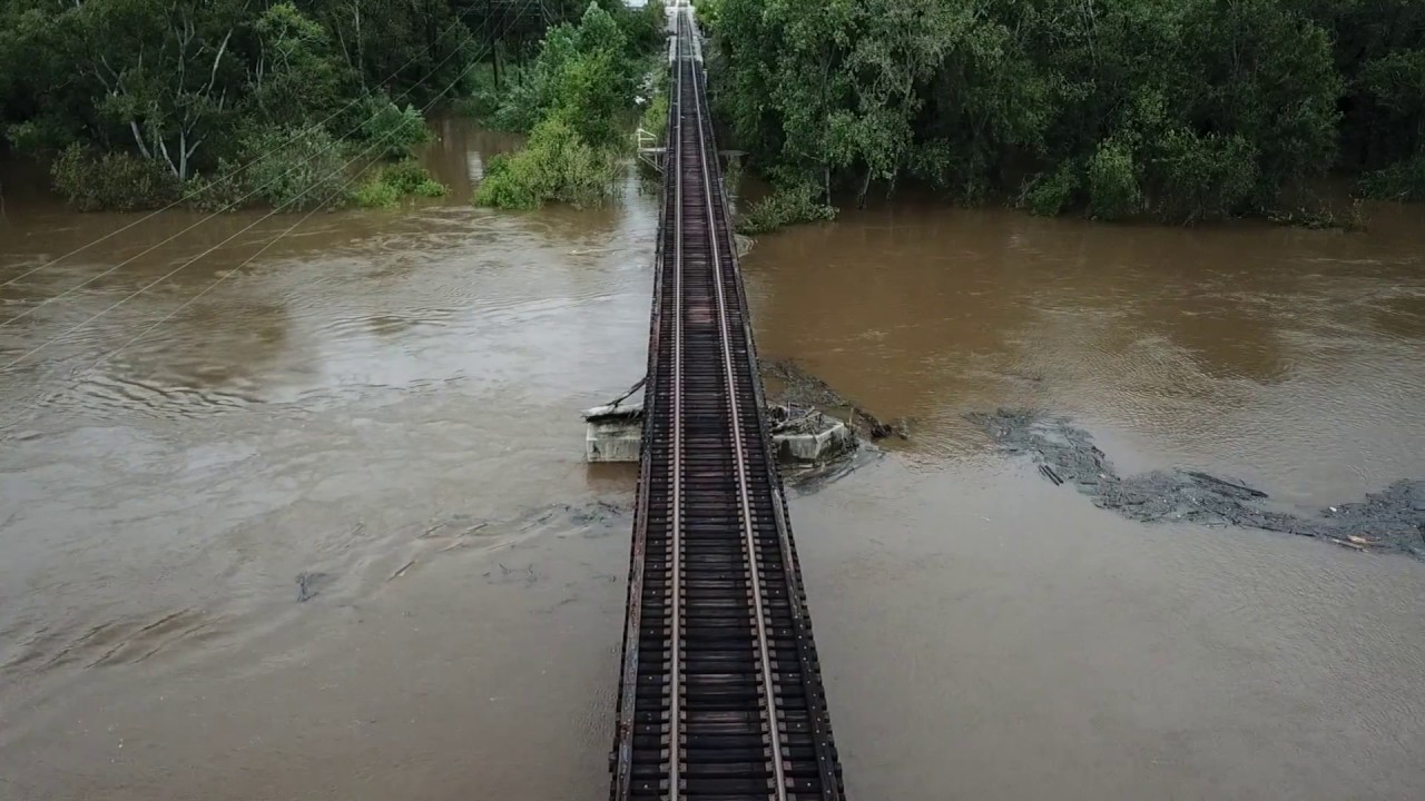 Cape Fear river flooding 9/17/2018 - YouTube