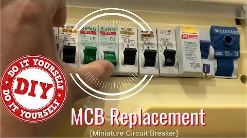 How to Replace Home MCB | Broken Miniature Circuit Breaker Replacement DIY