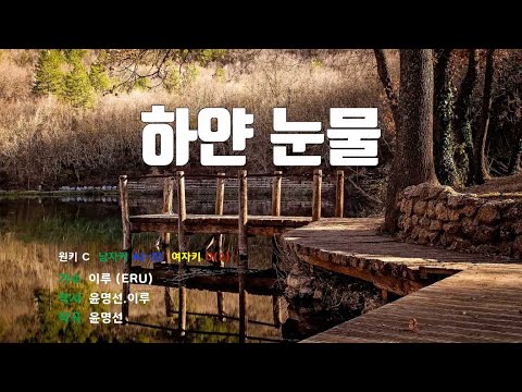 [은성 반주기] 하얀눈물 - 이루(ERU)