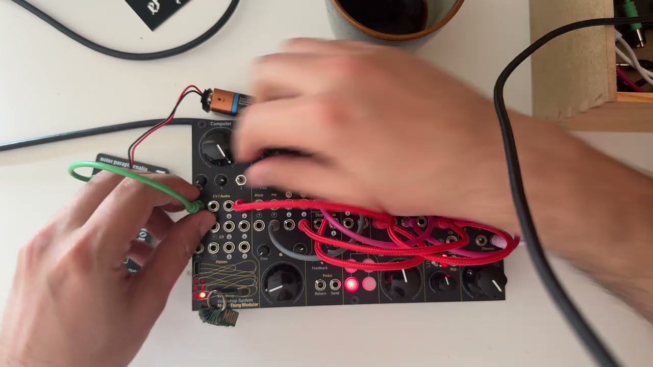 Afternoon patching with 