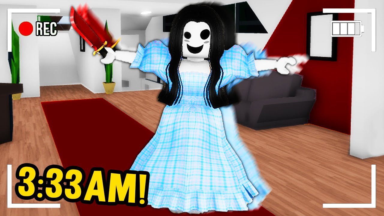 THE GIRL HAS A GHOST FRIEND  Brookhaven RP Stories 🏡 Roblox 