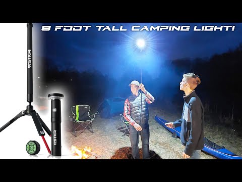 FLi-PRO 8' Telescoping Area Light for Camping by STKR Concepts