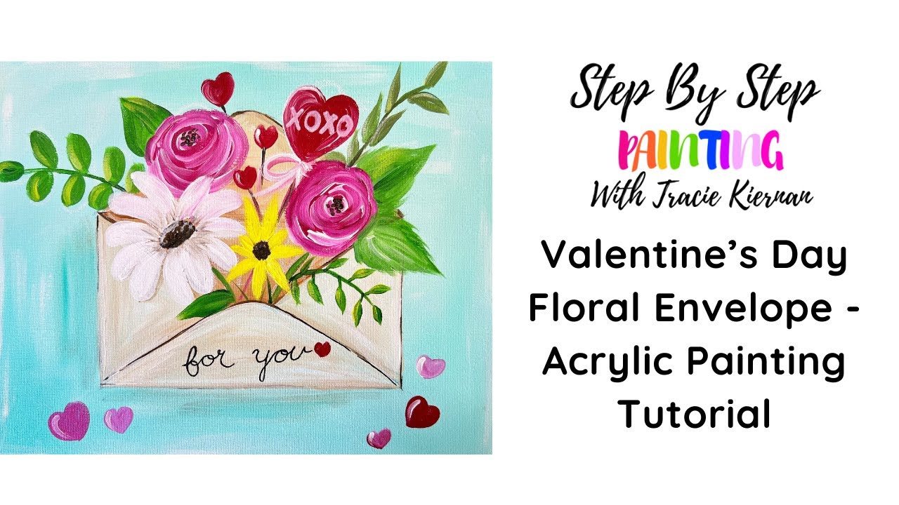 Using Paint Pens On Canvas - Tracie Kiernan - Step By Step Painting