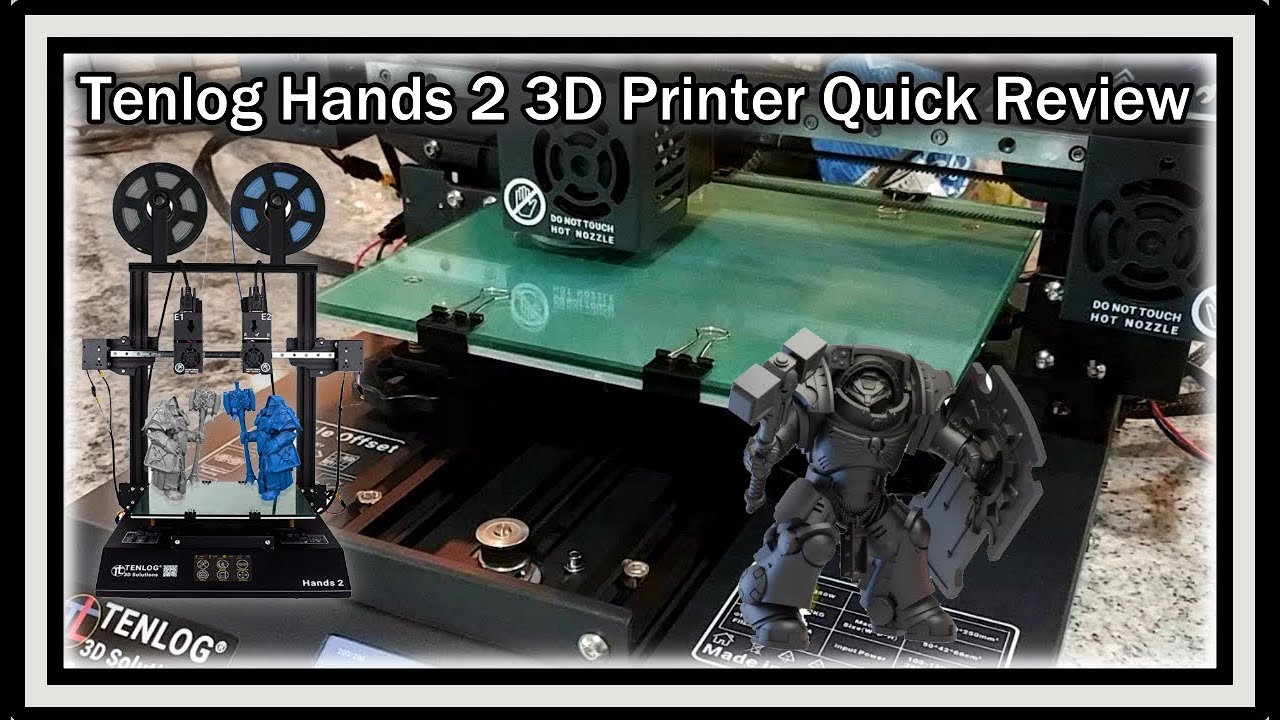 デュアルヘッド 3Dプリンター TENLOG Hands 2 Tenlog 3D Hands 2 Multi Color 3D Printer - reviews, specs, price