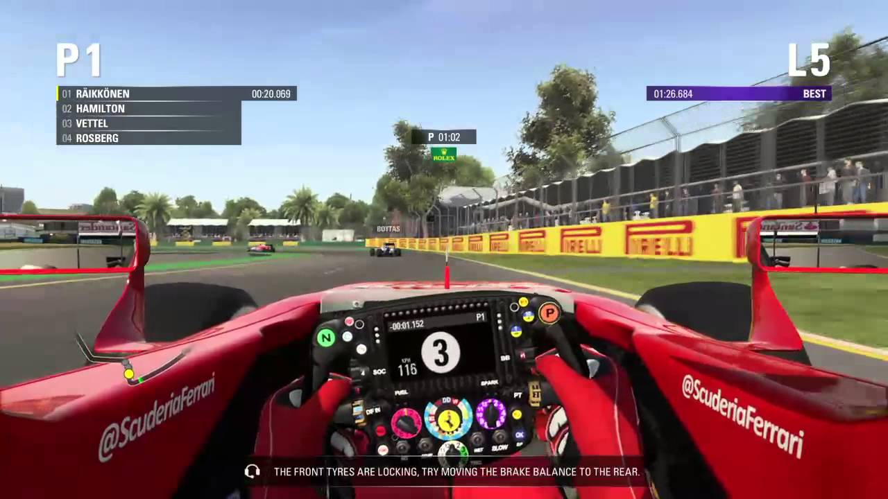 F1 2015 (PS4) - Championship Season Mode LIVE