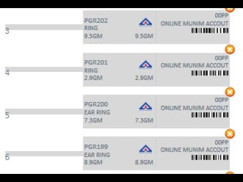 jewellery barcode printer