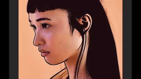 Vexel Art Timelapse video using Adobe Photoshop