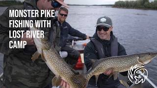 GIANT Pike Fishing at Lost River Camp in Saskatchewan