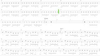 Evil - Interpol + Bass only + Bass tab