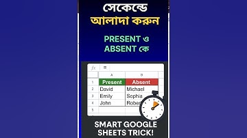 Advance use of filter function in Google sheets. #googlesheetstips #filterfunction
