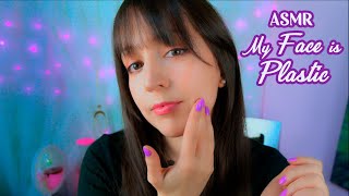 ⭐ASMR My Face is PLASTIC 💖 1 Minute Asmr, Layered Sounds