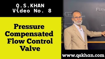 Q.S. Khan Video No. 8, Pressure Compensated Flow Control Valve