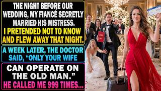 Wedding Eve: My Fiancé Secretly Married His Mistress.I Played Dumb,Flew Off That Night.Wk Later…999📞