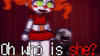 Oh who is she? A misty memory? — Missing Children, Elizabeth and Evan Afton [AU] — FNaF x gacha meme