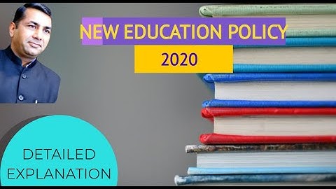 NEW EDUCATION POLICY - 2020  ||  DETAILED ANALYSIS  ||  DR. J.P DALAL