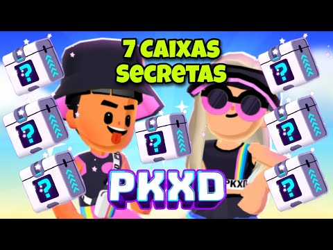 7 CAIXAS SECRETAS / PK XD ATUALIZAÇÃO DE FÉRIAS