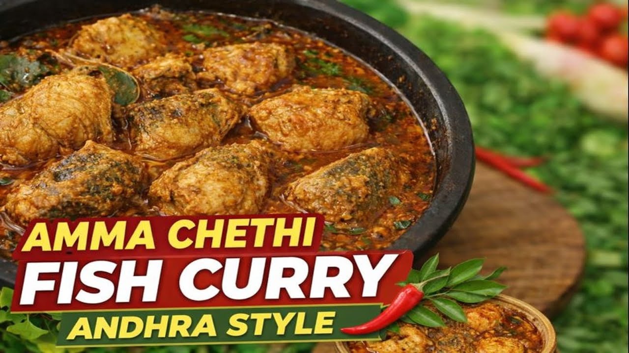 CHEPALA PULUSU (Fish curry)🍛 