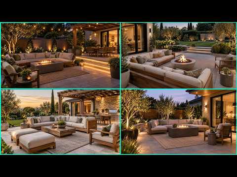 Backyard Patio and Outdoor Seating Makeover Ideas for Modern Homes