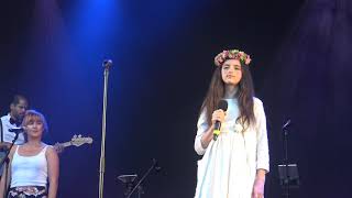 Angelina Jordan Faded concert 2017