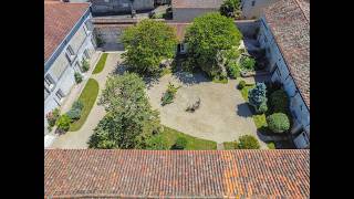 Former village farmhouse with outbuildings, enclosed grounds, Angoulême–Cognac road - A45136DGE16