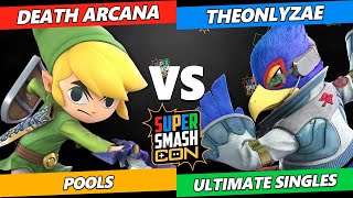SSC 2022 - Death Arcana (Toon Link) Vs. TheOnlyZae (Falco) Smash Ultimate Tournament