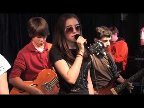 Fox Lane Middle School Guitar Ensemble preforms Satellite of Love by Lou Reed