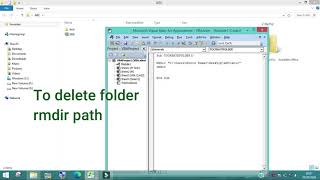 VBA Tutorial - How To Create/Delete Folder