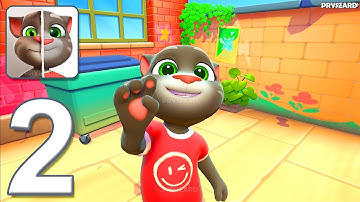 Talking Tom Cat - Gameplay Walkthrough Part 2 - New 2025 Update (iOS, Android)