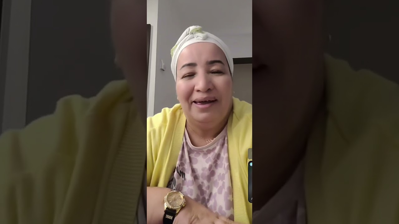 موت ضحك 🤣مع خالتو الغزالة كتفوج علينا وكتحيد علينا القنط😘