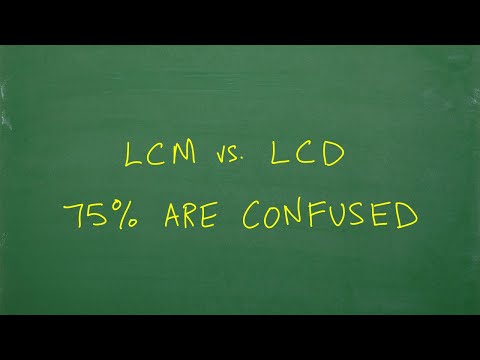 Video: Is lcd en lcm dieselfde?