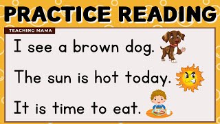 Famous LET'S READ! | SIMPLE SENTENCES | PRACTICE READING ENGLISH | TEACHING MAMA Wealth