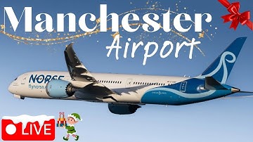 🔴 LIVE Manchester Airport Plane Spotting 🛫