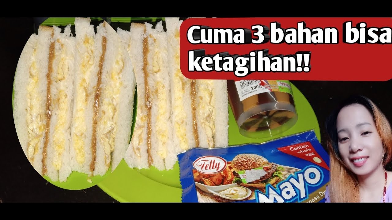 CARA MEMBUAT SANDWICH KOSONG MENJADI SEDAP-Wany Won 