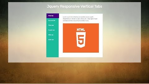 jQuery Responsive Tabs