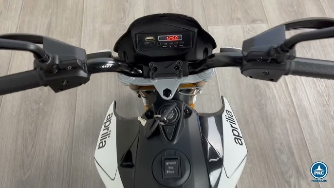 Moto électrique enfant 12v Aprilia Dorsoduro 900 - LeMiniRider