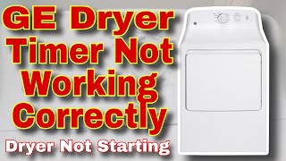 How to Fix GE Dryer Not Turning On | Knob Doesn't Seem to be Working | Model #GTX22EASK0WW by DIY Repairs Now 3,219 views 8 months ago 16 minutes