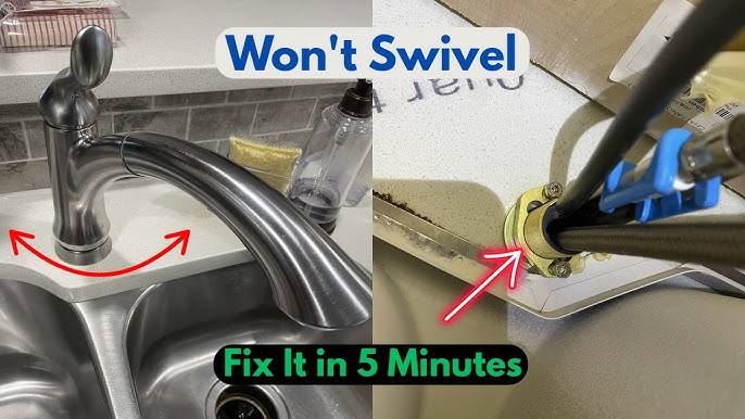 How to Fix a Dripping Single Handle Kitchen Faucet