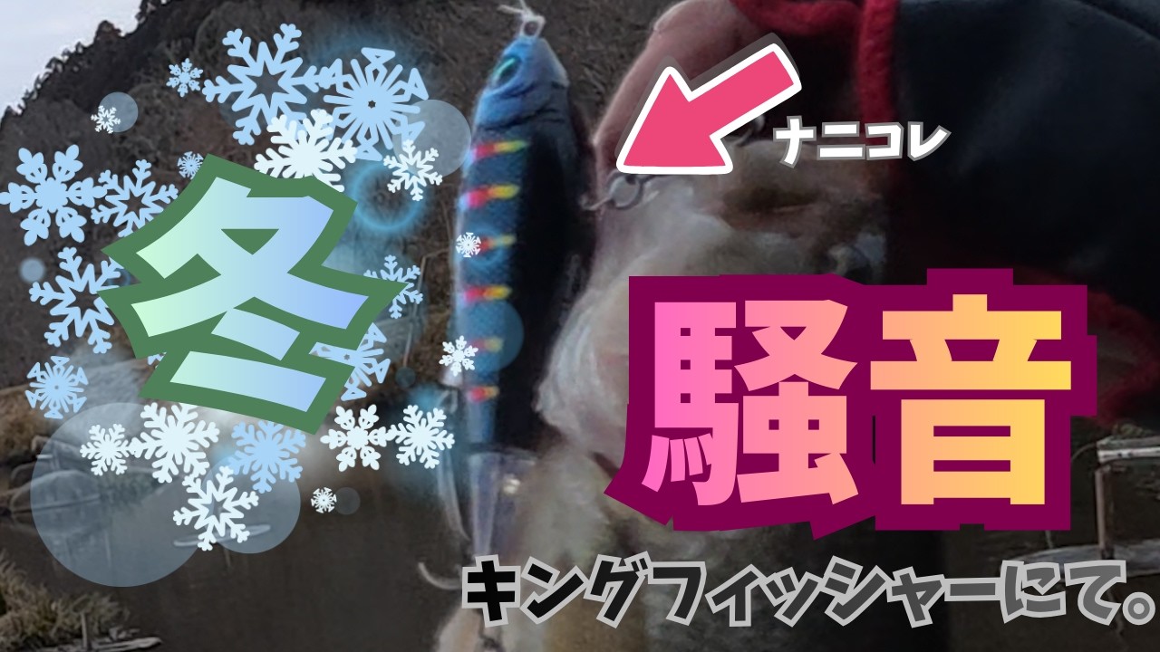 栃木県のバス管理釣り場キングフィッシャーは真冬でもトップウォーターで釣れるらしい。