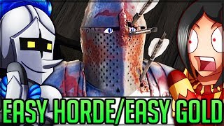 MORDHAU - Easy Horde Mode Win + Easy Gold Farm! (Mordhau Horde Mode Guide) #mordhauhordemode