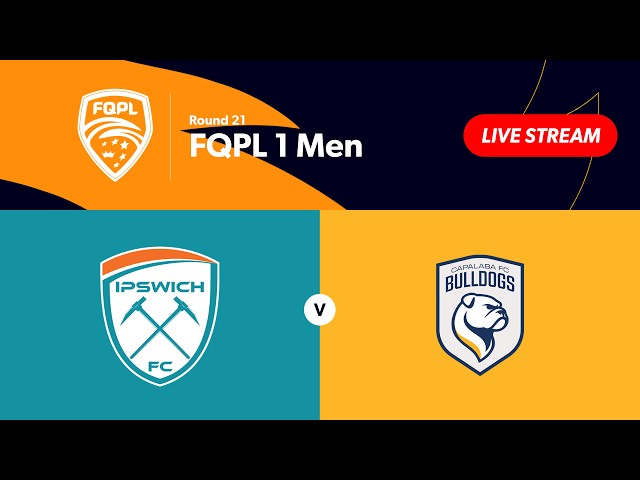 FQPL 1 Men Round 21 - Ipswich FC vs. Capalaba FC