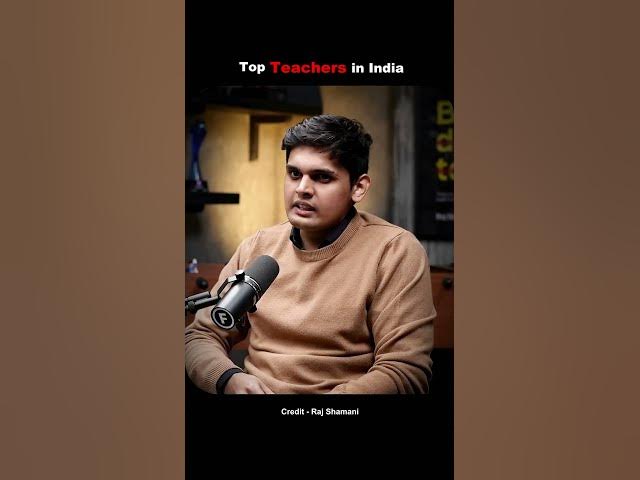 Top Teachers In India 😱🔥|| ft.@rajshamani  || #shorts #youtubeshorts #viral #india #teacher