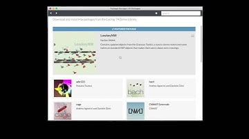 Package Manager Updates for Max 7.2.2