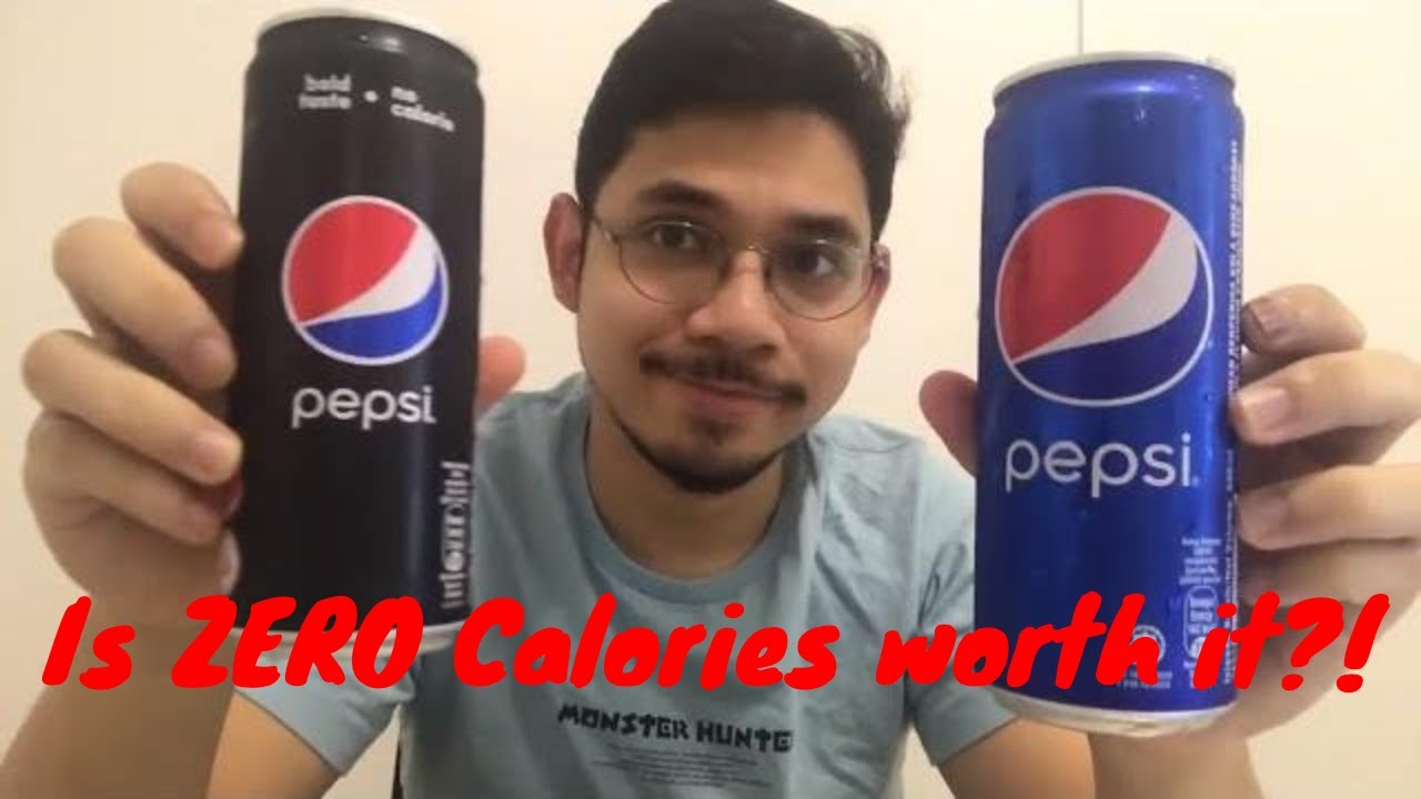 Pepsi vs Pepsi Black, is ZERO Calories WORTH the TASTE? - Drink Review ...