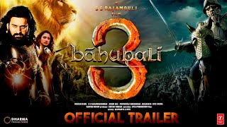 Bahubali 3 - Announcement Trailer | S.S. Rajamouli | Prabhas | Tamanna Bhatia, Adipurush Update