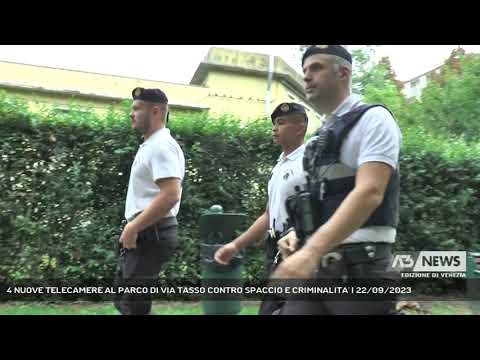 4 NUOVE TELECAMERE AL PARCO DI VIA TASSO CONTRO SPACCIO E CRIMINALITA' | 22/09/2023