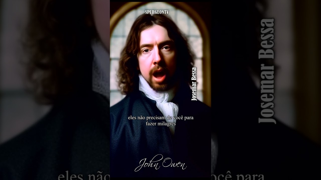 Você quer fazer a Diferença? | John Owen ( 1616 - 1683 ) #shorts @Josemar Bessa