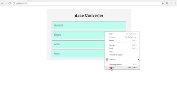 11 Angular 4 Tutorial   Base Converter Single Page App #11